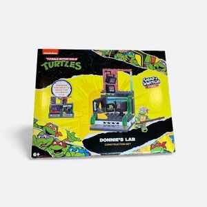 New In Box TMNT Ninja Turtle Nickelodeon Donnie's Lab Construction Set